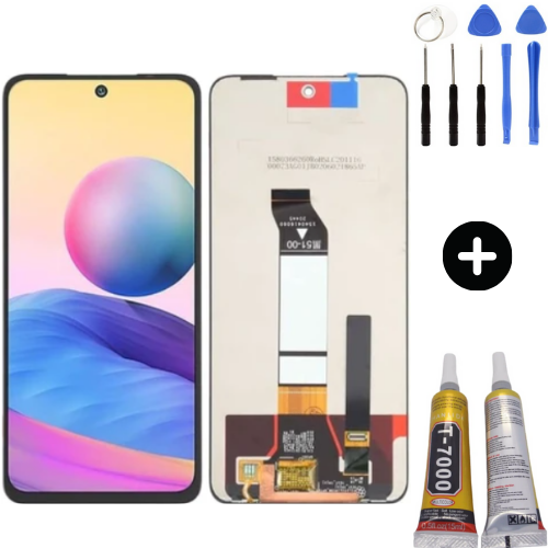 Xiaomi Redmi Note 10 5G Uyumlu A Kalite Lcd Ekran Dokunmatik + Montaj Seti