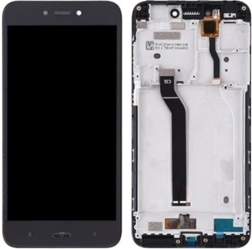 Xiaomi Redmi Go Uyumlu Çıtalı HK Lcd Ekran Dokunmatik Siyah