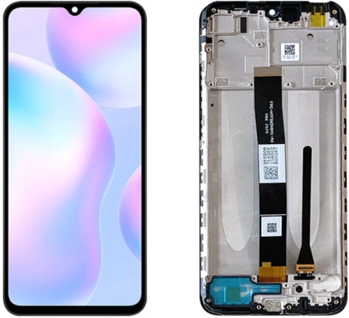 Xiaomi Redmi 9A Uyumlu Çıtalı Lcd Ekran Dokunmatik 