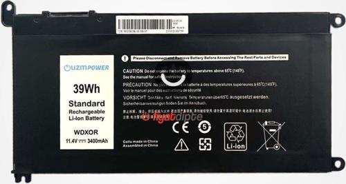 Dell 15-5580-D2625L. 15-5567-D1525R Notebook Batarya. Pil B-D22