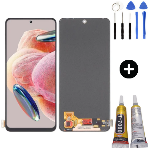 Xiaomi Redmi Note 12 4G Uyumlu Servis Lcd Ekran Dokunmatik + Montaj Seti