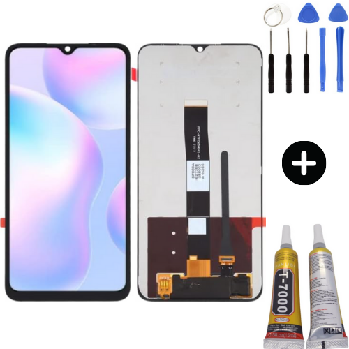 Xiaomi Redmi 9C Uyumlu HK Lcd Ekran Dokunmatik + Montaj Seti