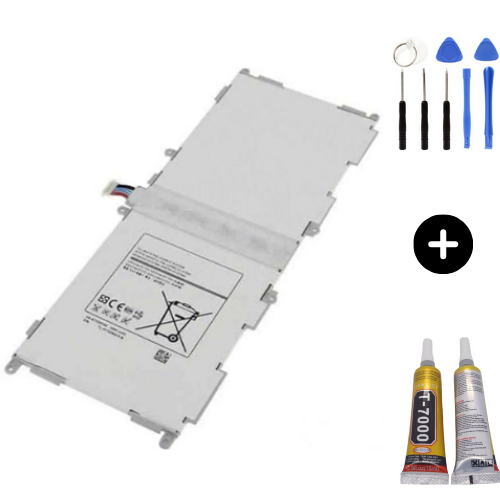 Samsung Galaxy Tab 4 SM-T530 Uyumlu Servis Batarya Pil + Montaj Seti