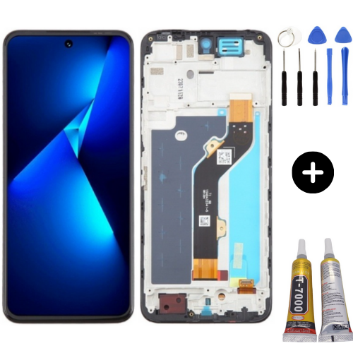 Tecno Pova Neo 3 Uyumlu Çıtalı Lcd Ekran Dokunmatik + Montaj Kiti