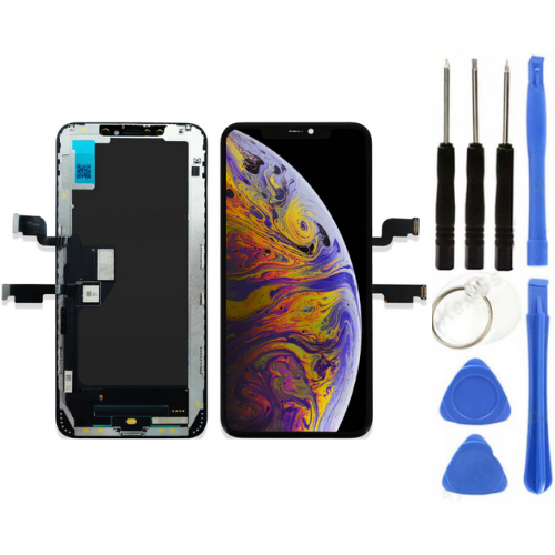 iPhone XS Max Uyumlu Soft OLED Lcd Dokunmatik Ekran + Tamir Seti