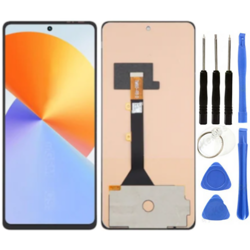 Tecno Camon 20 Pro Uyumlu Servis Lcd Ekran Dokunmatik + Tamir Seti