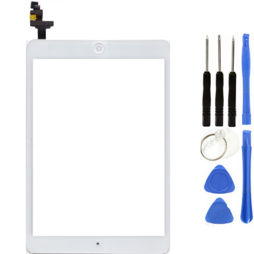 iPad Mini A1432-A1454-A1455 Uyumlu Servis Home Tuşlu Dokunmatik Beyaz + Tamir Seti