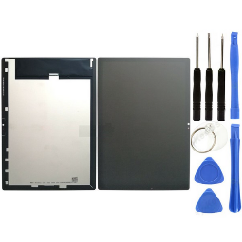 Samsung Galaxy Tab A8 SM-X205c Uyumlu A Kalite Dokunmatik Set Siyah + Tamir Seti