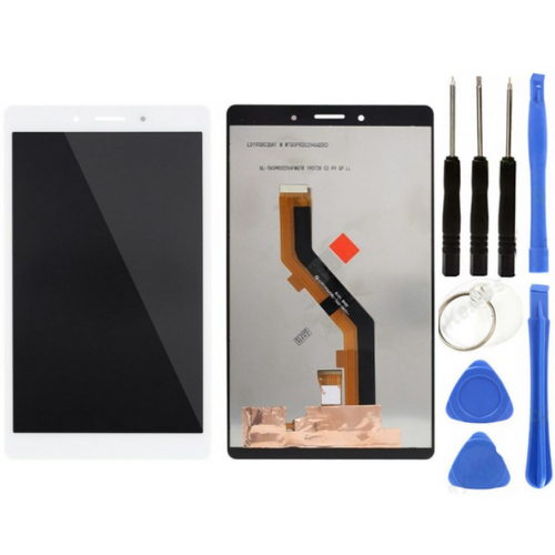 Samsung Galaxy Tab A8 SM-T295 Uyumlu A Kalite Dokunmatik Set Beyaz + Tamir Seti