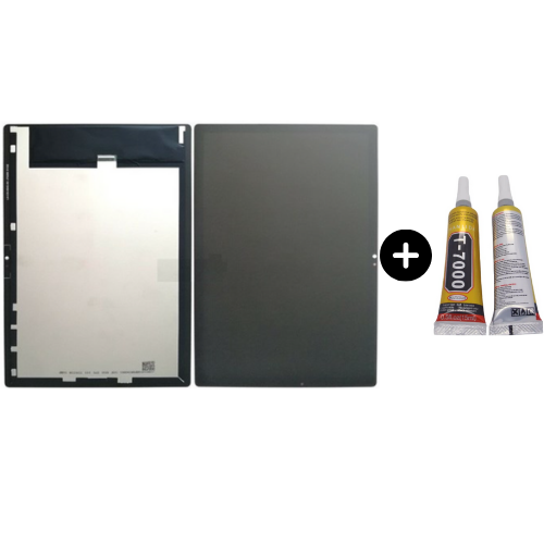 Samsung Galaxy Tab A8 SM-X205 Uyumlu Servis Dokunmatik Set Siyah + B7000
