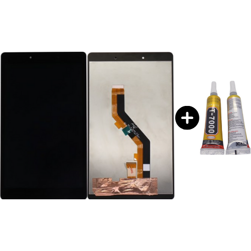 Samsung Galaxy Tab A8 SM-T297 Uyumlu A Kalite Dokunmatik Set Siyah + B7000