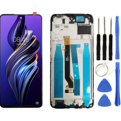 Tecno Pova 3 Uyumlu Çıtalı HK Lcd Ekran Dokunmatik + Tamir Seti