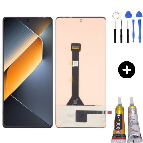 Tecno Pova 6 Uyumlu Servis Lcd Ekran Dokunmatik + Montaj Seti