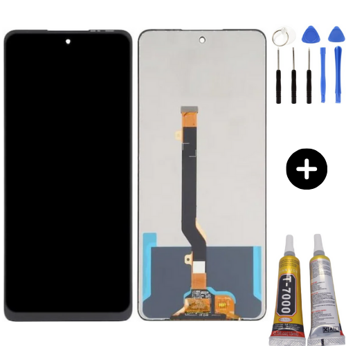 Tecno Pova 5 Uyumlu HK Lcd Ekran Dokunmatik + Montaj Seti