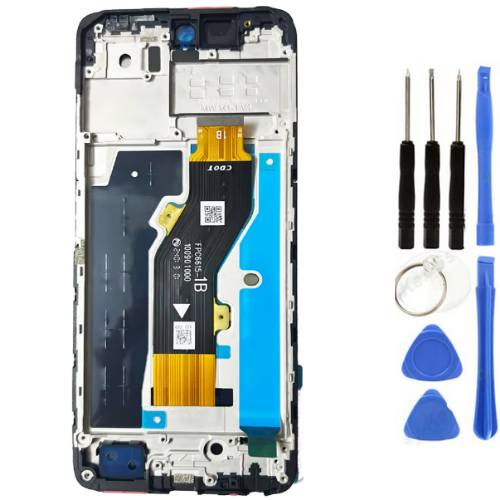 Tecno Spark 20 Uyumlu Çıtalı HK Lcd Ekran Dokunmatik + Tamir Seti