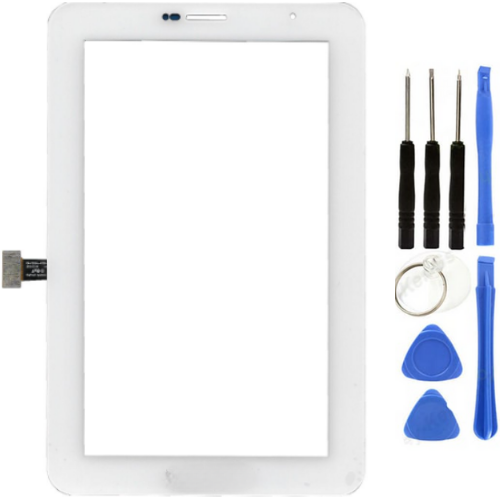 Samsung Galaxy Tab 2 SM-P3105 Uyumlu Dokunmatik Beyaz + Tamir Seti