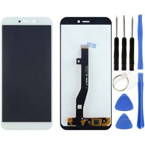 General Mobile GM 9 Go Uyumlu HK Lcd Ekran Dokunmatik Beyaz + Tamir Seti