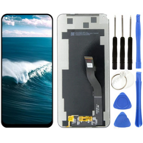 TCL 10L Uyumlu OLED Lcd Ekran Dokunmatik + Tamir Seti