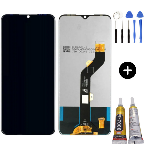 Tecno Spark 5 Air Uyumlu Lcd Ekran Dokunmatik + Montaj Seti