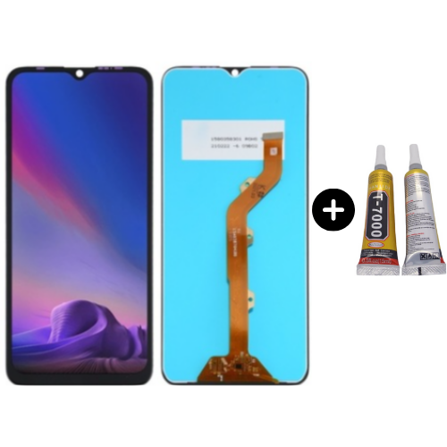 Tecno Camon 12 Uyumlu Lcd Ekran Dokunmatik + B7000