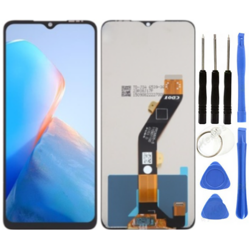 Tecno Spark 10 Kl5q Uyumlu HK Lcd Ekran Dokunmatik + Tamir Seti