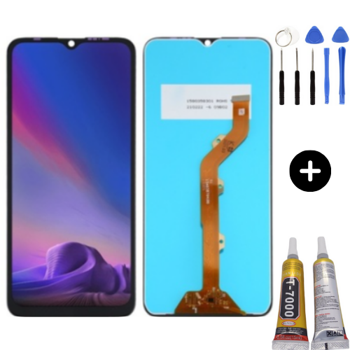 Tecno Camon 12 Uyumlu Lcd Ekran Dokunmatik + Montaj Seti