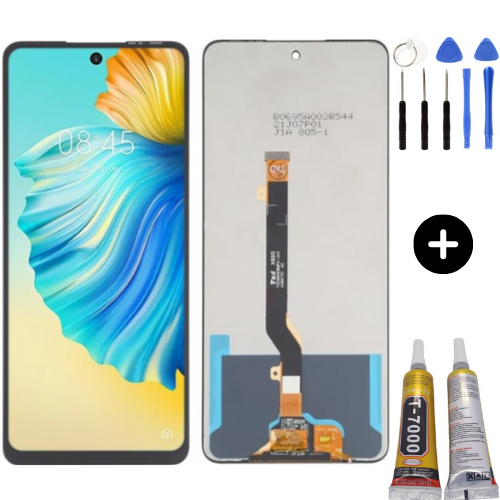 Tecno Camon 19 Uyumlu Servis Lcd Ekran Dokunmatik + Montaj Seti
