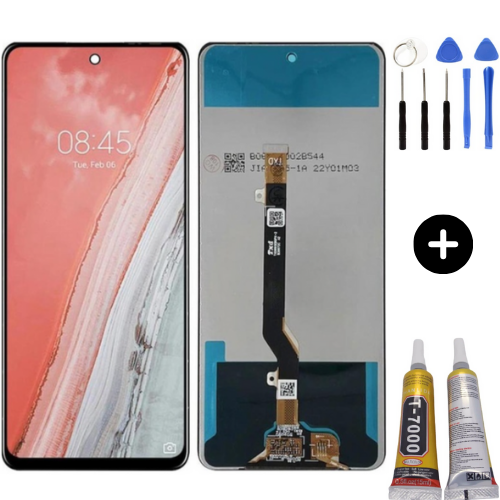 Tecno Spark 8 Pro Uyumlu OLED Lcd Ekran Dokunmatik + Montaj Seti