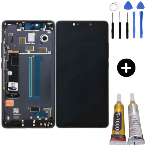 Xiaomi Mi 8 Se Uyumlu Çıtalı Servis Lcd Ekran Dokunmatik + Montaj Seti