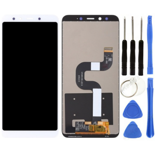 Xiaomi Mi A2 Uyumlu Servis Lcd Ekran Dokunmatik Beyaz + Tamir Seti