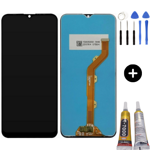 Tecno Camon 12 Air Uyumlu Servis Lcd Ekran Dokunmatik + Montaj Seti