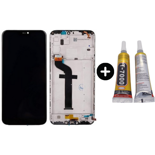 Xiaomi Mi A2 Uyumlu Çıtalı OLED Lcd Ekran Dokunmatik + B7000