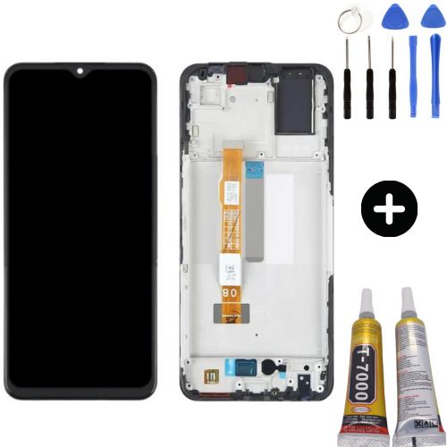 Vivo Y33s Uyumlu Çıtalı OLED Lcd Ekran Dokunmatik + Montaj Seti