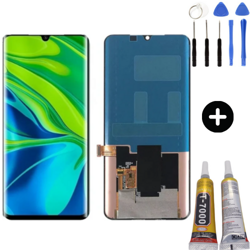 Xiaomi Mi Note 10 Uyumlu Lcd Ekran Dokunmatik + Montaj Seti