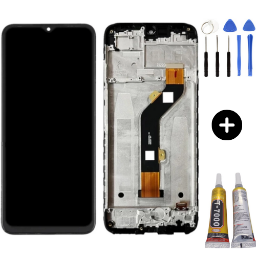 Tecno Spark 10 Uyumlu HK Çıtalı Lcd Ekran Dokunmatik + Montaj Kiti