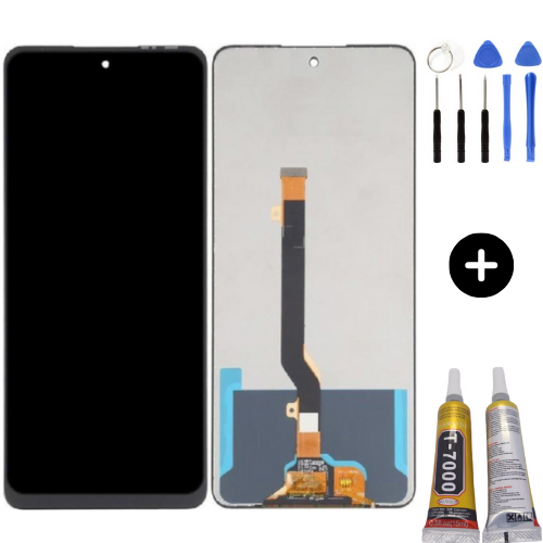 Tecno Spark 8T Uyumlu Lcd Ekran Dokunmatik + Montaj Seti