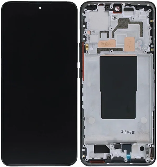 Xiaomi Mi 12T Uyumlu Çıtalı A Kalite Lcd Ekran Dokunmatik Siyah