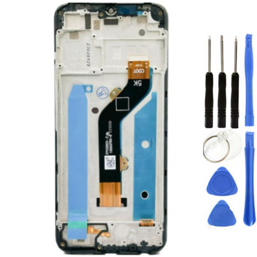 Tecno Spark 8C Uyumlu Servis Çıtalı Lcd Ekran Dokunmatik + Tamir Seti