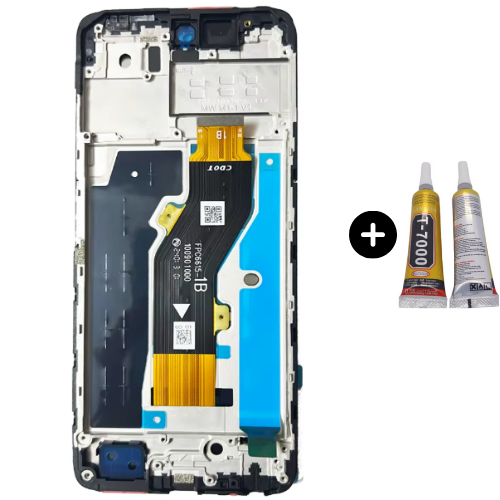 Tecno Spark 20 Uyumlu Çıtalı OLED Lcd Ekran Dokunmatik + B7000