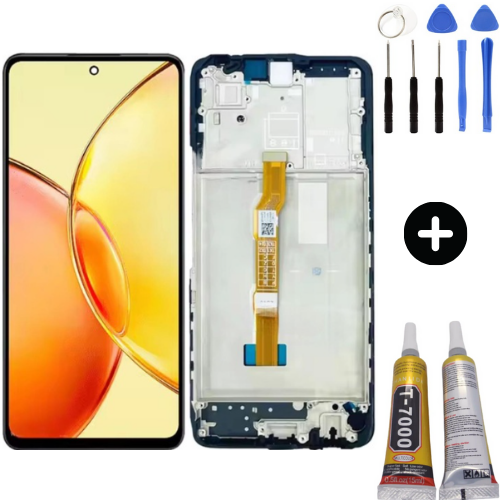 Vivo Y36 Uyumlu Çıtalı Lcd Ekran Dokunmatik + Montaj Seti
