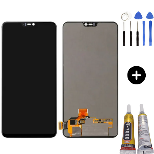 Oneplus 6 Uyumlu Servis Lcd Ekran Dokunmatik + Montaj Seti