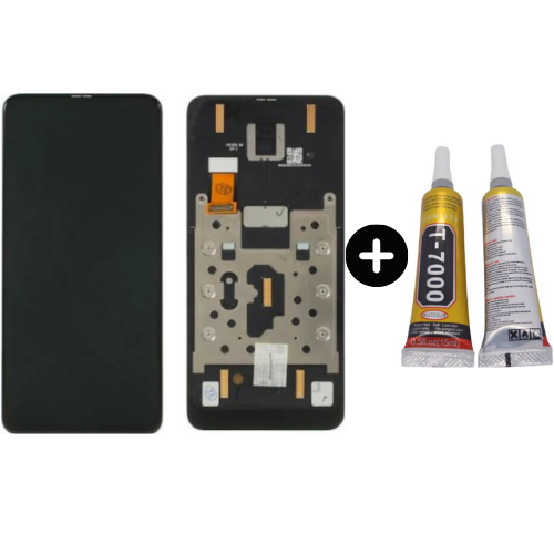 Xiaomi Mi Mix 3 Uyumlu Çıtalı Lcd Ekran Dokunmatik + B7000