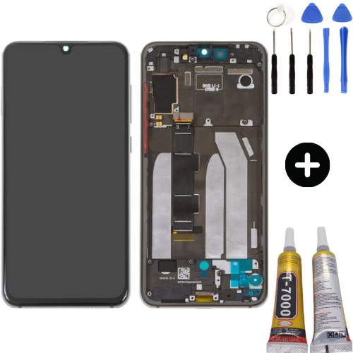 Xiaomi Mi 9 Se Uyumlu Çıtalı Servis Lcd Ekran Dokunmatik + Montaj Seti