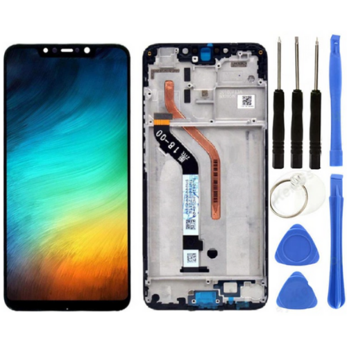 Xiaomi Poco F1 Uyumlu Çıtalı HK Lcd Ekran Dokunmatik + Tamir Seti