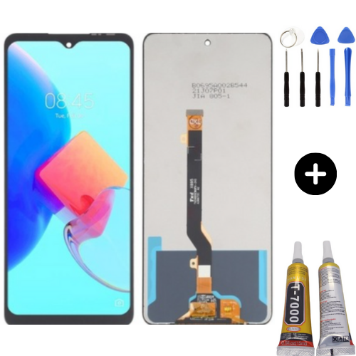 Tecno Spark 8P Uyumlu OLED Lcd Ekran Dokunmatik + Montaj Seti