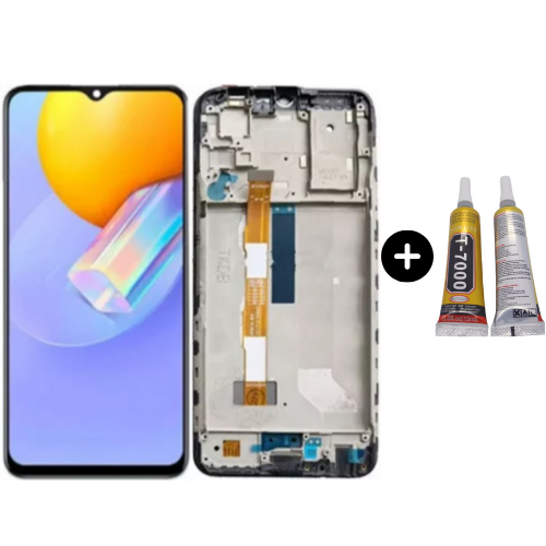 Vivo Y51 Uyumlu A Kalite Çıtalı Lcd Ekran Dokunmatik + B7000