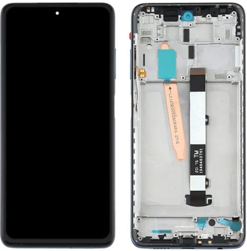 Xiaomi Poco X3 Nfc Uyumlu Çıtalı Lcd Ekran Dokunmatik 
