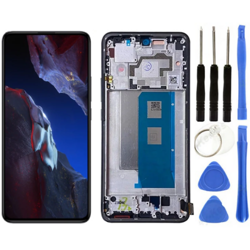 Xiaomi Poco F5 Pro Uyumlu Çıtalı Lcd Ekran Dokunmatik + Tamir Seti