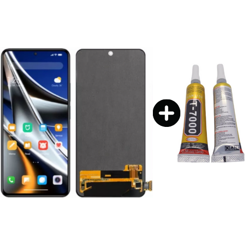 Xiaomi Poco X4 Pro Uyumlu OLED Lcd Ekran Dokunmatik + B7000
