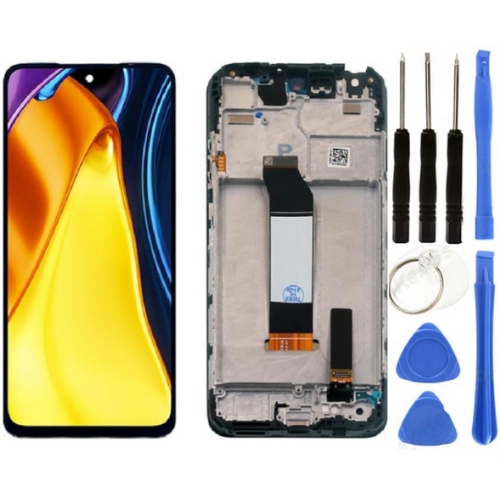 Xiaomi Poco M3 Pro Uyumlu Çıtalı OLED Lcd Ekran Dokunmatik + Tamir Seti